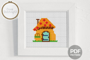 A Craft Fair Seller's Review of Mushroom House Cross Stitch