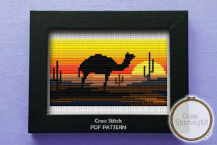 A Designer's Review of the Desert Eve Modern Cross Stitch Pattern