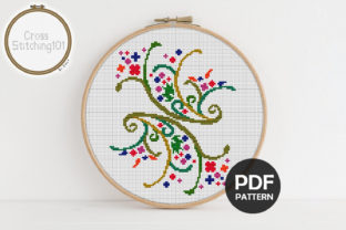 A Designer's Review of the Swirls Modern Cross Stitch Pattern