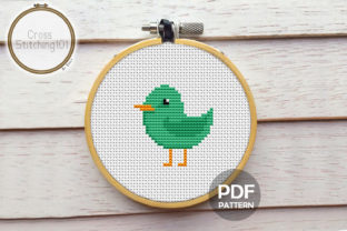 A Designer’s Hands-On Review of the Cartoon Birdie Cross Stitch