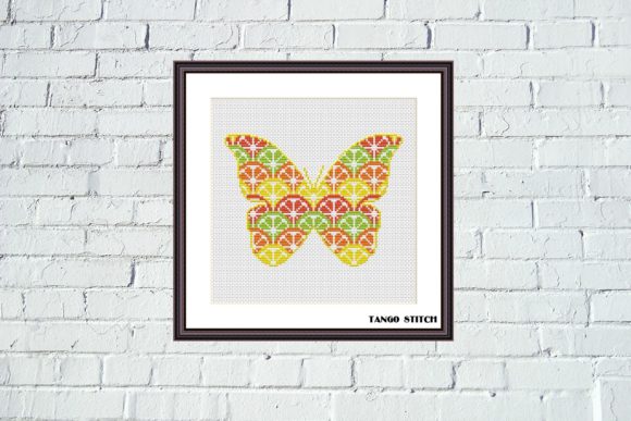 A Vibrant Citrus Butterfly for Your Craft Booth