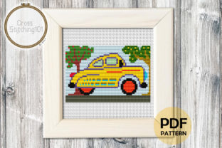 Car Scene Forest Cross Stitch: A Modern Embroidery Review