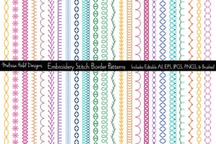 Embroidering Personalized Gifts with Beautiful Border Patterns