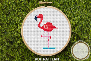 Evaluating the Flamingo Modern Cross Stitch Pattern for My Shop