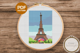 My Designer Review: The Eiffel Tower Modern Cross Stitch
