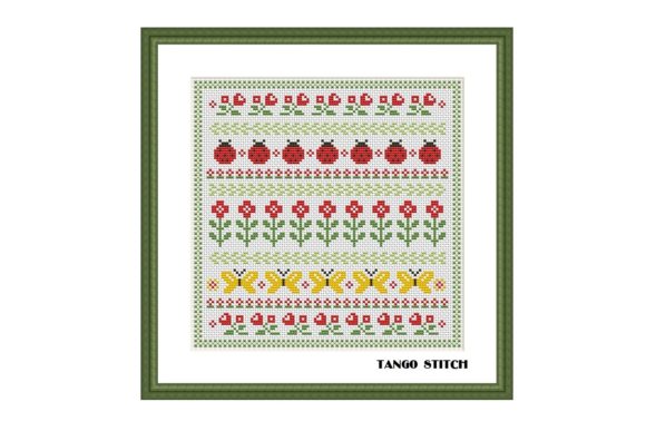 My Review of the Floral Ornament Cross Stitch Pattern