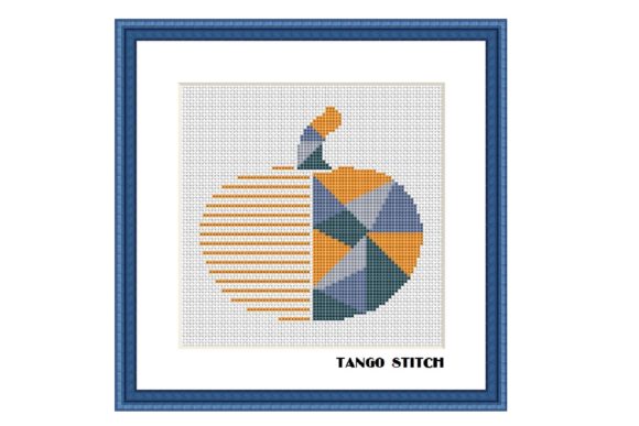 Pumpkin Geometric Cross Stitch Pattern: A Seasonal Designer Review