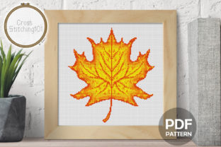 Reviewing Maple Leaf Modern Cross Stitch for Holiday Collections