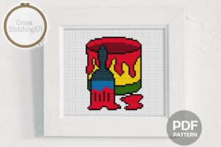 Reviewing the Brush N Bucket Modern Cross Stitch for Apparel