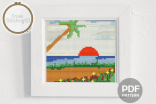 Sunset Scene Cross Stitch Pattern Review for Craft Professionals